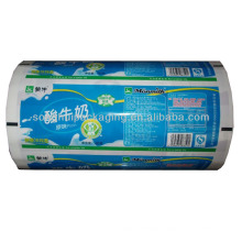 Customized Plastic Milk Packaging Film/ Yogurt Packaging Film